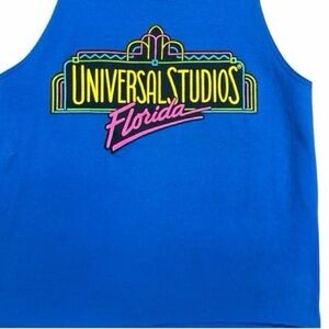 Vintage Men’s Universal Studios Florida Blue Tank Top Size Large